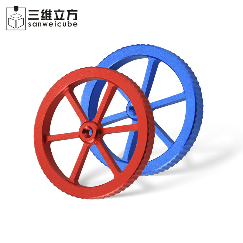 3D打印机配件CR10/Ender3 全金属手拧热床调平螺母套件M4 M5螺母