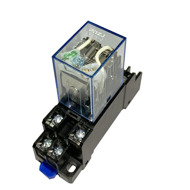 大8脚中间继电器380V AC220V 110V DC48V 36V 24V 12V 6V大脚10A