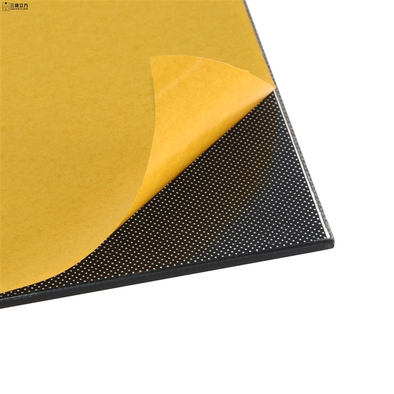 3d打印机配件 热床平台黑金刚玻璃板 3D打印贴膜复合涂层晶格玻璃