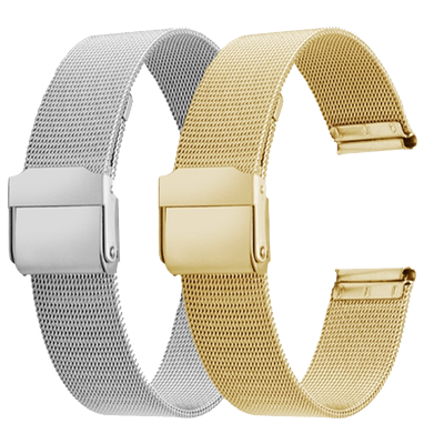 适配卡西欧方块复古表金属网带