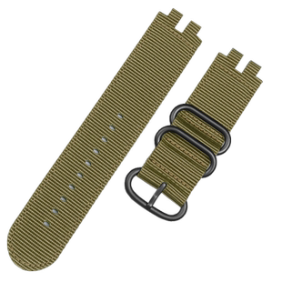 适配卡西欧改装尼龙PRW3000/3100/6000/6100Y防水尼龙手表带配件