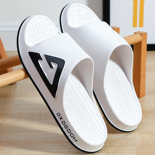 夏季外穿男士拖鞋男款洗澡室内防滑情侣居家用软底凉拖鞋男款外出