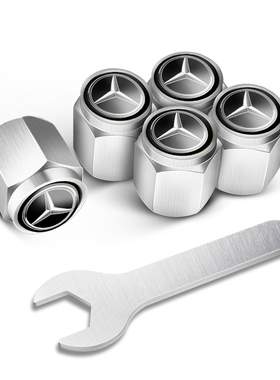 奔驰车载轮胎气门嘴GLA GLC GLBGLE汽车轮胎气门嘴帽防盗气门芯盖