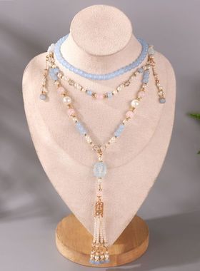 古风新中式背云璎珞流苏