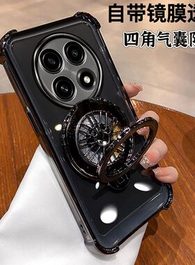 适用PLL110全包带支架oppoa6l手机壳oppo保护a6l硅胶套5g自带镜头膜a61气囊防摔opa新款l5g超薄oppopll男女款