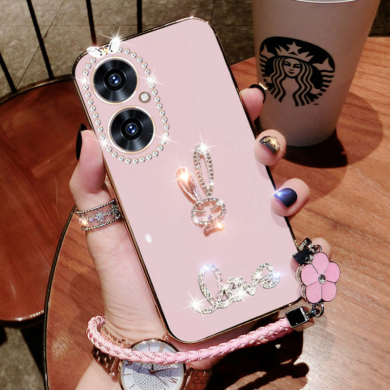 华为畅享60Pro硅胶镶钻全包新款