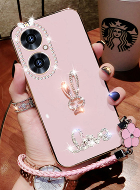 华为畅享60Pro手机壳镶钻MAO一AL00新款硅胶MAOAL保护套MAOALOO全包畅想6OPr高颜值畅亨60por可爱六零pr0女款