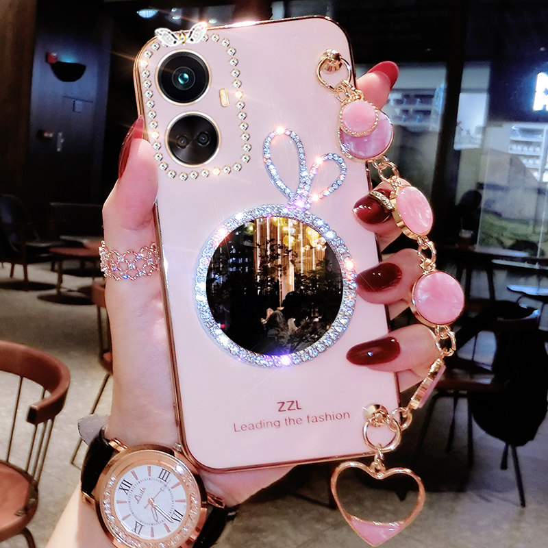 oppo真我10硅胶镜面全包新款