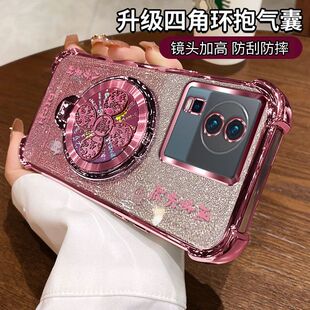 适用iQOONeo7手机壳iQ00Neo7SE新款保护V2238A硅胶套vivoiQOONeo爱酷iQOO透明风生水起支架iqoonoe全包防摔女