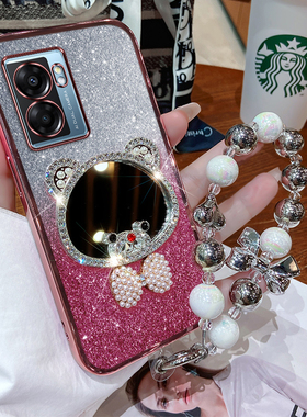 realmeV23手机壳新款真我V23i保护套补妆镜RMX3571硅胶3576防摔oppo透明oppov软壳v235g外壳V23全包超薄i5g女