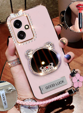 适用于荣耀400手机壳DNNAN新款ANoo全包防摔honor 400pro曲面屏硅胶ELl-AN保护套镶钻DNN一AN00防摔h0n0r女款