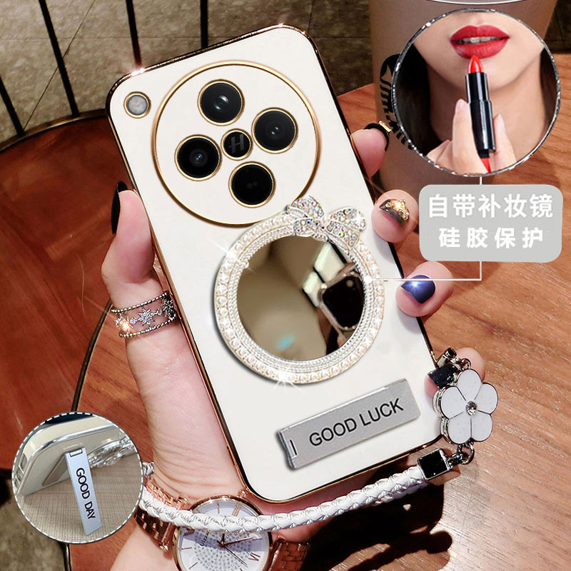 oppofindX8手机壳FindX8pro新款保护套PKB110硅胶镜子find防摔x8软壳全包oppox8带支架女fandx外壳高级感0pp0