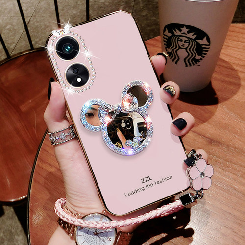 oppoA98硅胶补妆镜全包新款