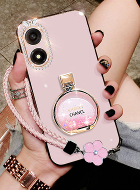 华为荣耀畅玩40c手机壳镶钻WDY一AN00新款保护套honor全包防摔C40硅胶带支架ANOO软畅享WDYAN玩畅可爱4OC女潮