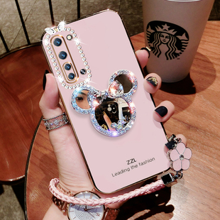 oppoK7手机壳新品PCLM50保护套K7硅胶手绳5G全包opk防摔oppo软壳超薄oppk个性opook外壳0PP0补妆镜opopk女潮