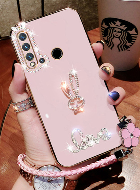 华为nova5i手机壳镶钻NOVA5I保护套网红GLK-AL00新款nove全包novi防摔novai5外壳个性nover硅胶novo潮女note