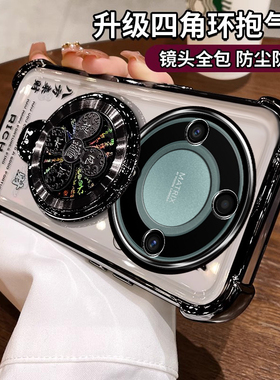 适用华为荣耀X9CSmart手机壳BRC一NX1全包镜头膜Honor保护X9C Smart硅胶支架HonorX气囊BRCNX1新款smrt男女款