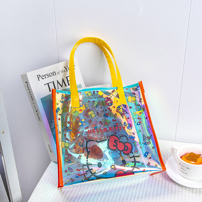 hollekitty镭射大容量防水卡通款