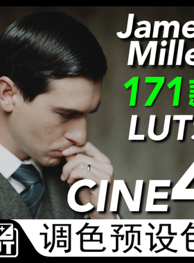 索尼CINE4专用电影级调色LUT预设包 共171组 胶片调色PR/FCPX剪映