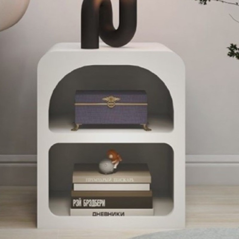 全实木超窄夹缝床头柜洞穴风小型奶油风黑色卧室柜,住宅家具,床头柜,淘宝优惠券,粉丝福利购,淘宝优惠卷