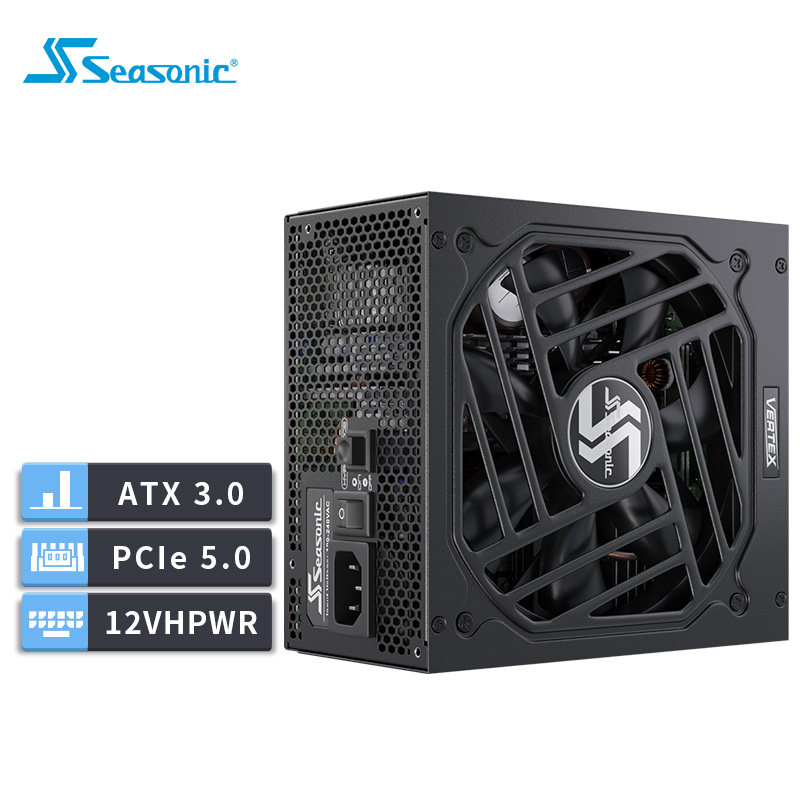 SEASONIC海韵电源 峰睿Vertex ATX3.0金牌全模12VHPWR原生PCIe5.0属于什么档次？