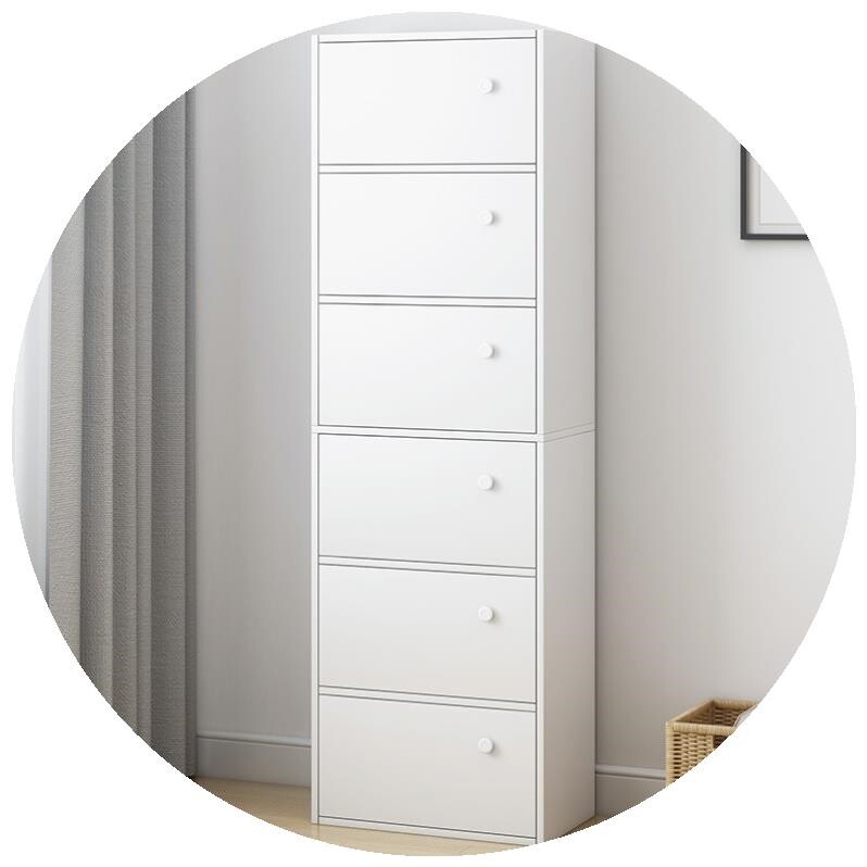 收纳柜简易整理柜组合多层储物柜衣橱省空间收纳箱家用卧室置物架