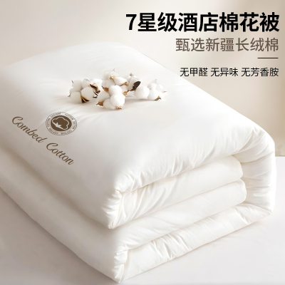 七星级酒店严选蓬松柔软棉花被