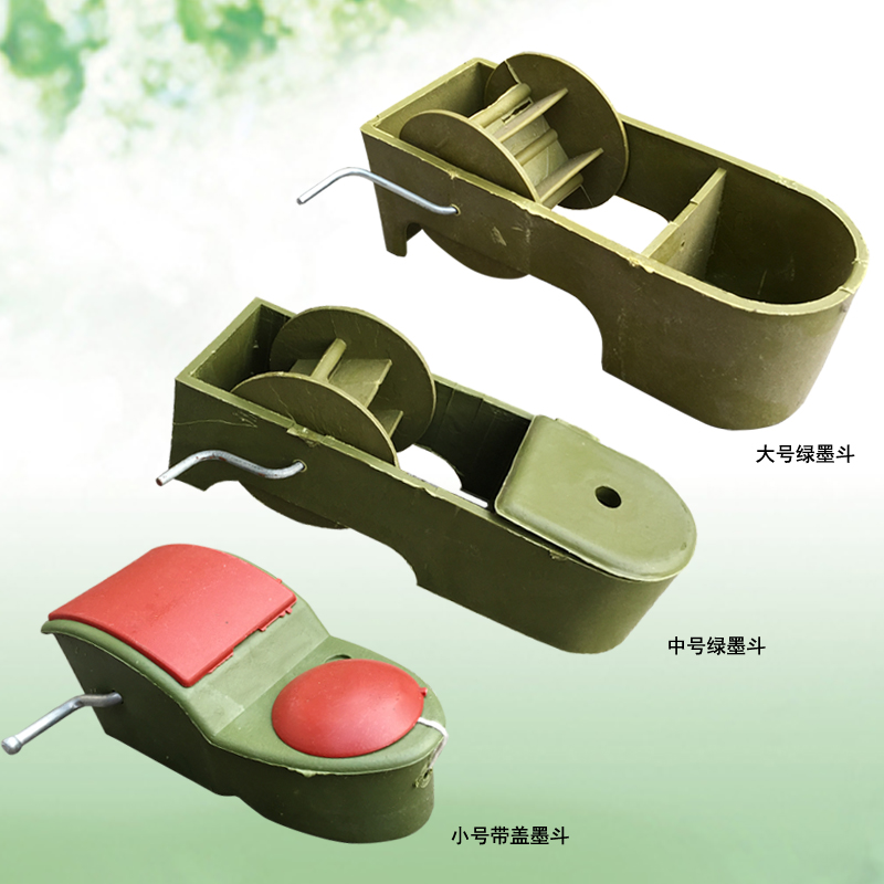 墨斗木工专用耐摔手动画线器工地放线专用划线工具手摇墨斗不漏墨