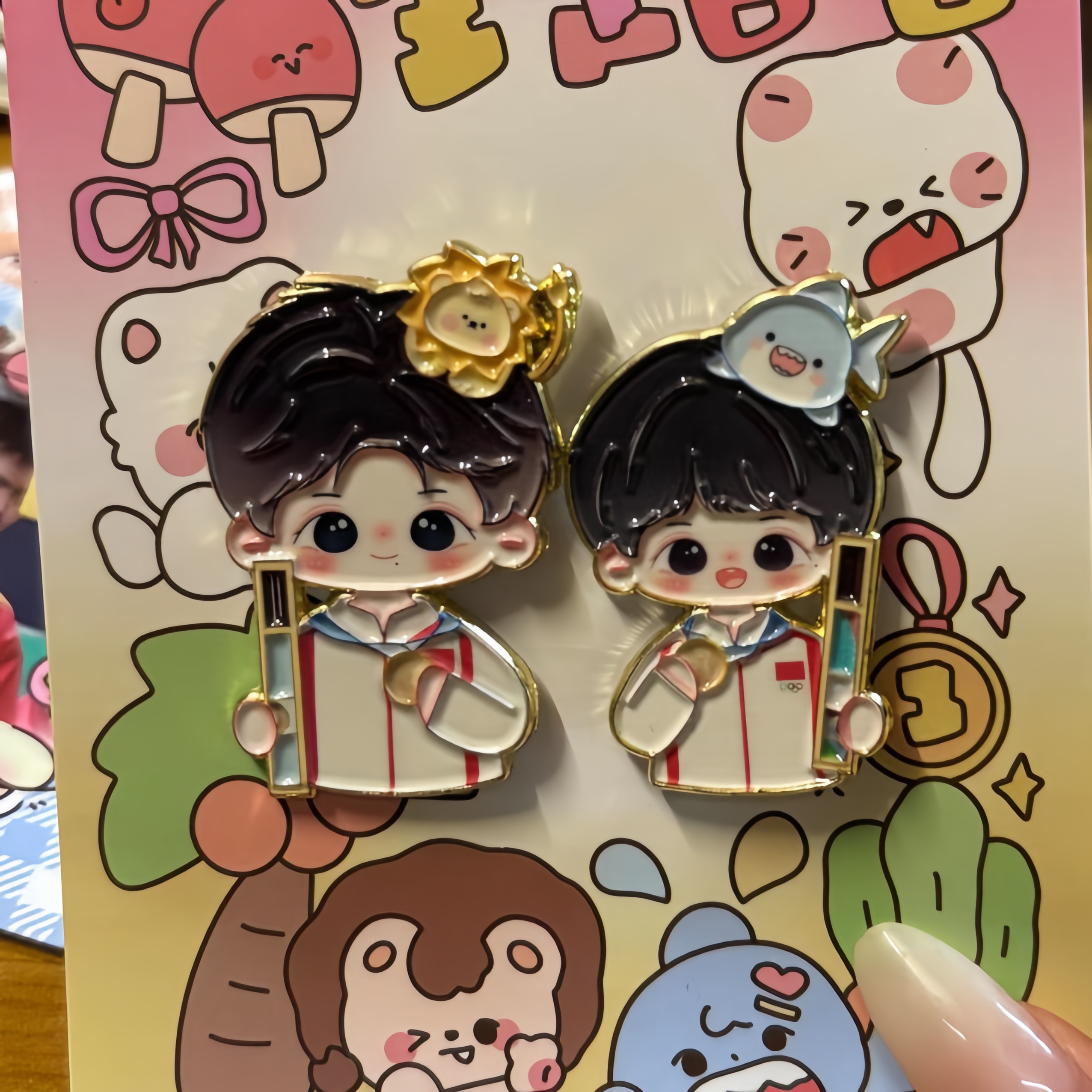 小红书同款莎头组合孙颖