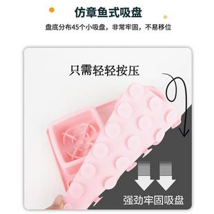 硅胶多功能宠物防噎慢食盘舔食餐垫带吸盘滑猫狗通用碗 爆款