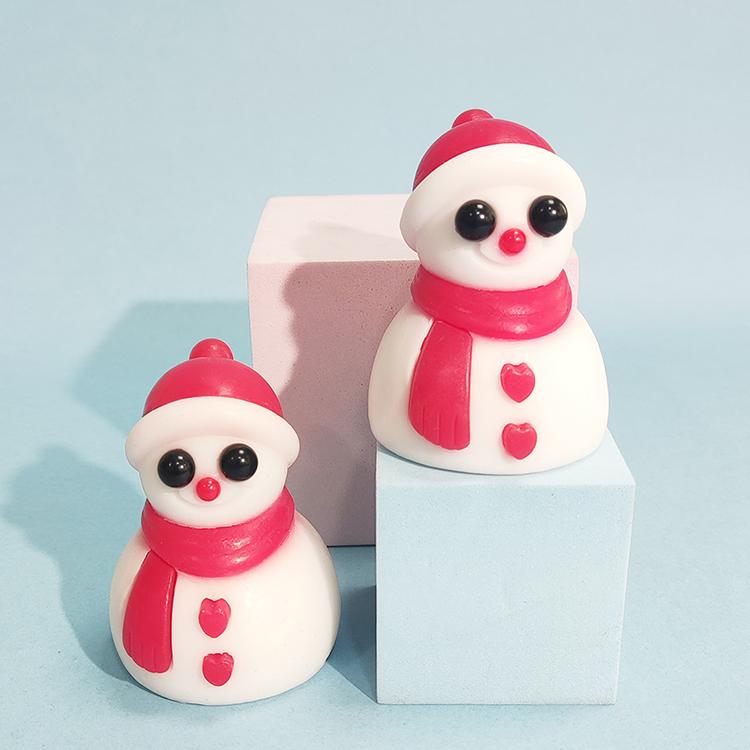 雪人造型手工搞怪恶搞香皂男女洗澡沐浴洁面伴手礼创意礼品
