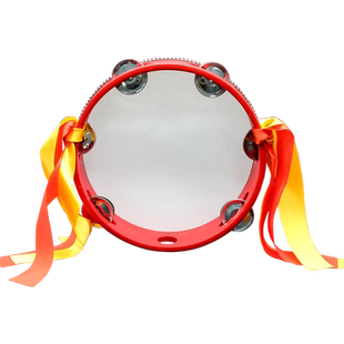 中国舞蹈家协会考级专用铃鼓舞蹈道具新疆九级舞蹈儿童拿波里鼓铃