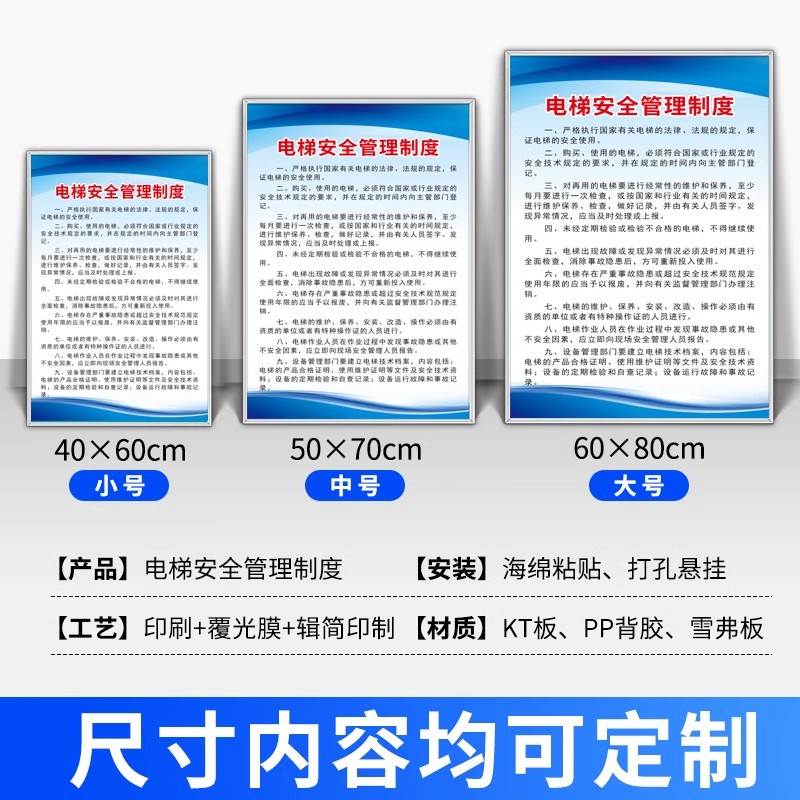 电梯安全管理制度物业小区机房应急处理保养流程规范操作规程提示