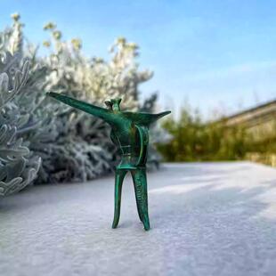 洛阳礼物洛阳二里头博物馆立体磁吸冰箱贴青铜器乳钉纹铜爵伴手礼