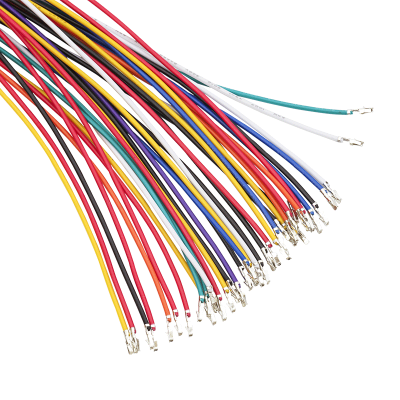 PHB2.0单头端子线 无壳2.0mm带扣电路板连接线束加工电子线插头