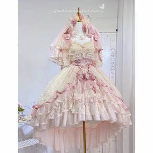 黛安蔷薇lolita日常洋装公主礼洋装花嫁lo裙礼服晚会洋装现货