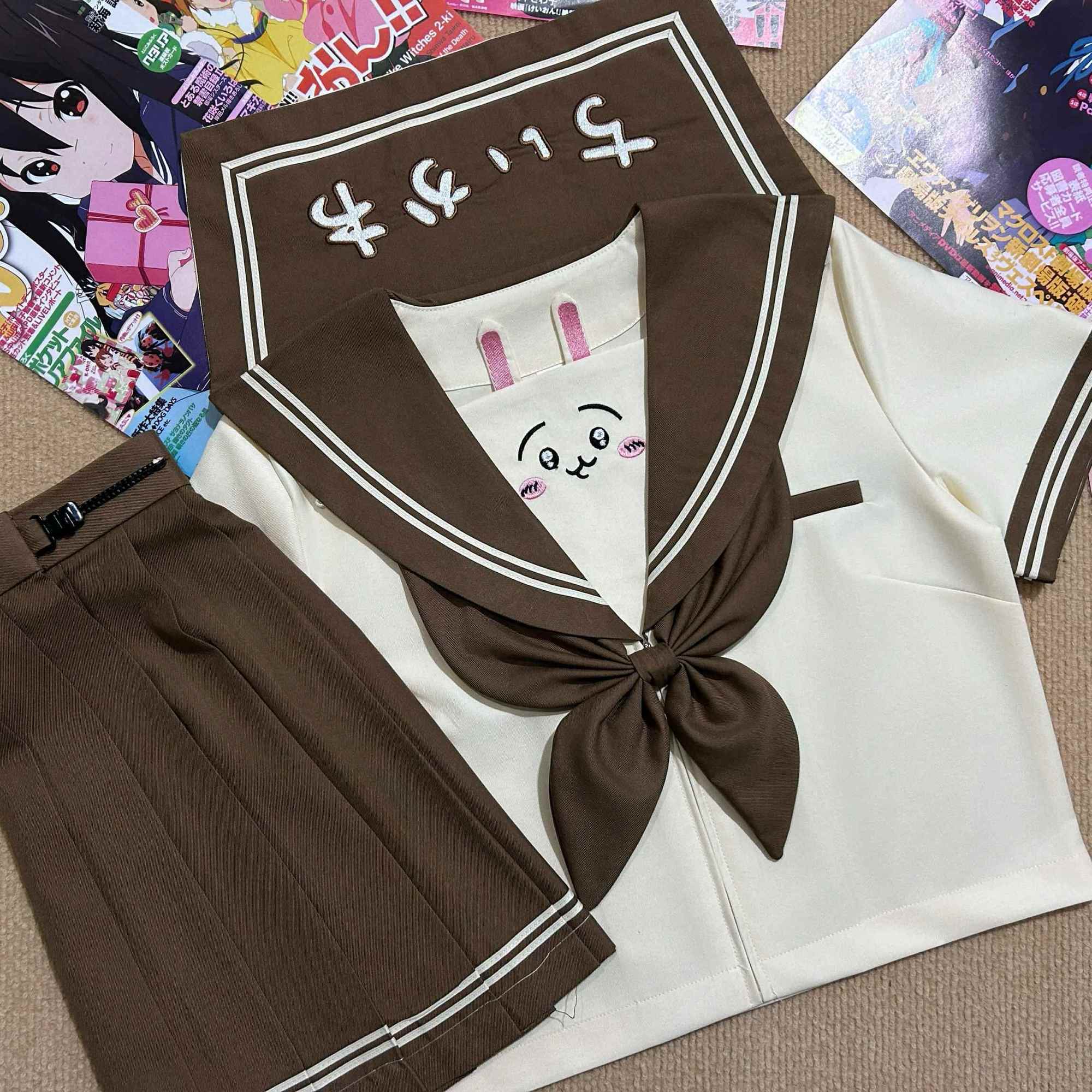 原创乌萨奇日系校供萌系JK制服