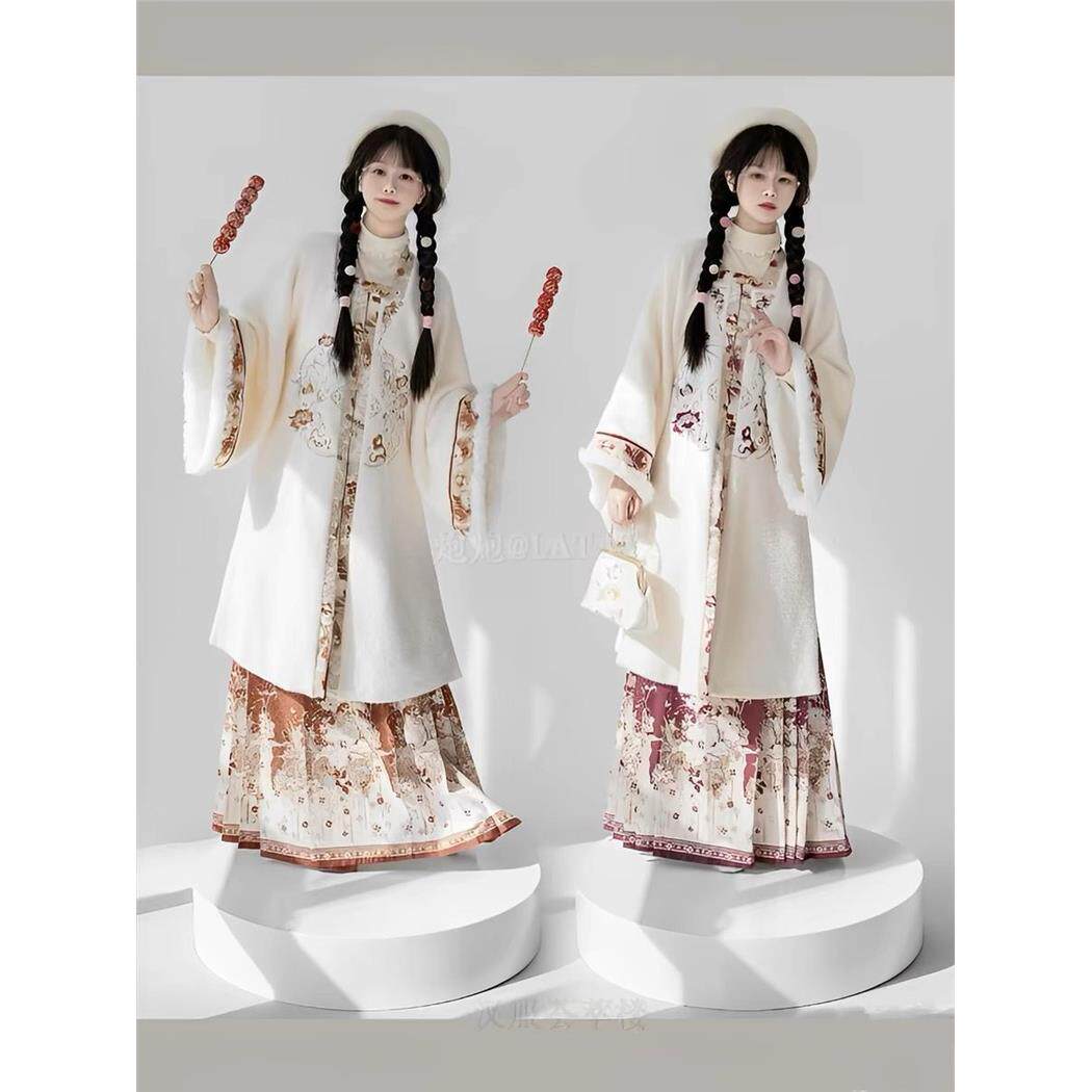 荟萃阁原创【绒绒】汉服刺绣冬