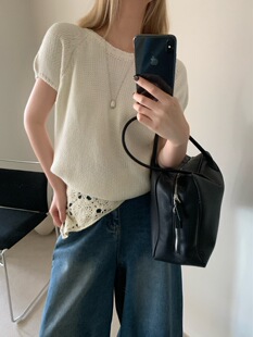 秋上新！【BLESSED MOMENT】韩系简约百搭档口自留粗针针织衫