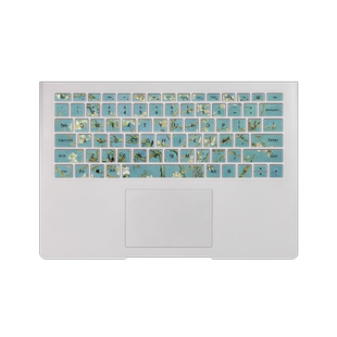 世界名画笔记本彩绘键盘防尘膜适用微软SURFACE LAPTOP GO1943 LAPTOP2 book2 13.5寸Pro4/5/6/7代电脑防尘罩