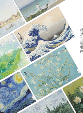 世界名画梵高莫奈笔记本贴膜适用联想YogaPro14S 16S 13S C740 S730 IdeaPad14 15 V14 THINKBOOK14+电脑贴纸