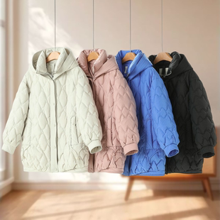 极简风不挑身材立领连帽羽绒服312 冬装 专柜1599 木X