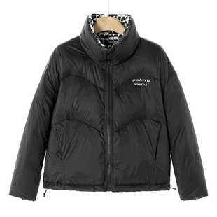 熏 立领可双面穿短款 冬装 简约款 羽绒服230 绍 专柜1159