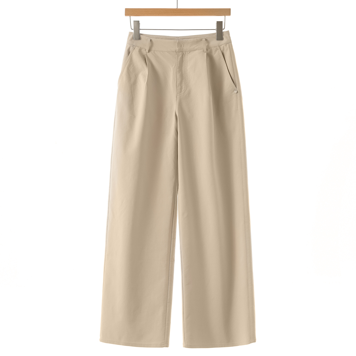 专柜499【序】秋装 极简风好搭配含棉舒适宽脚阔腿裤356