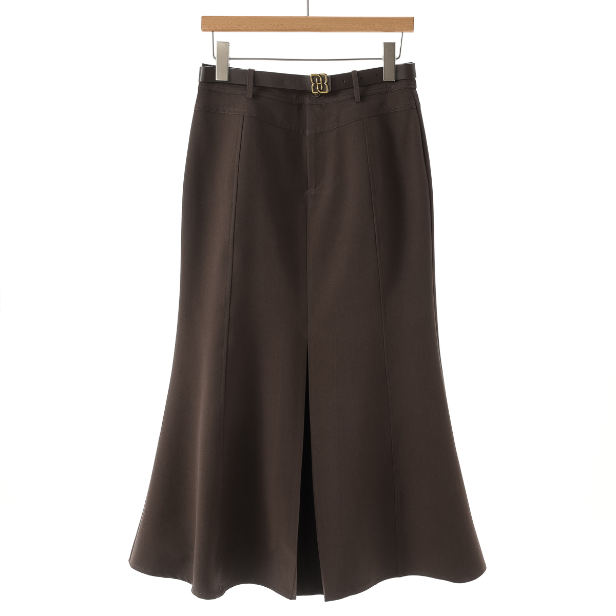 专柜599【序】秋装 气质高腰娴熟A字鱼尾半身裙330