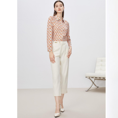 【逸】印花连衣裙娴熟好搭配修身小衫组合821~秋季新款女装