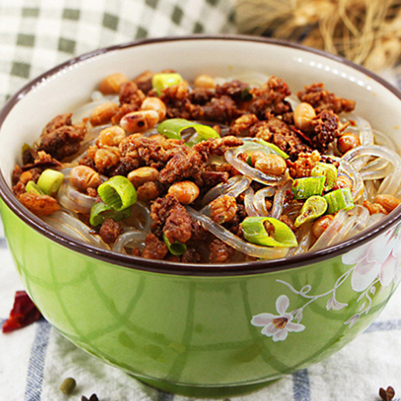 广西马山特产水晶旱藕粉巴蕉芋美人芋粉丝400g袋装 面粉系列 马山大数据供应链