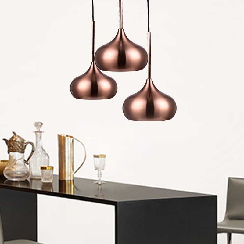 北欧创意个性乐器吊灯loft复古酒吧西餐咖啡P厅古铜色金属吊灯灯
