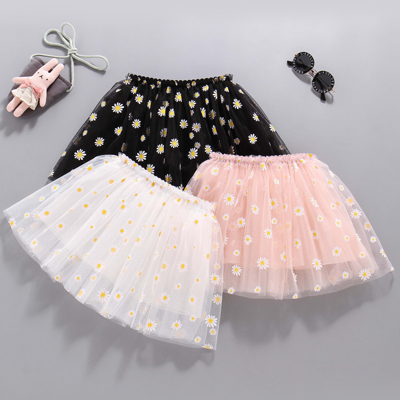 女童半身裙短裙蓬蓬裙洋气可爱网红裙子2-5-7-13岁中大童小女孩潮