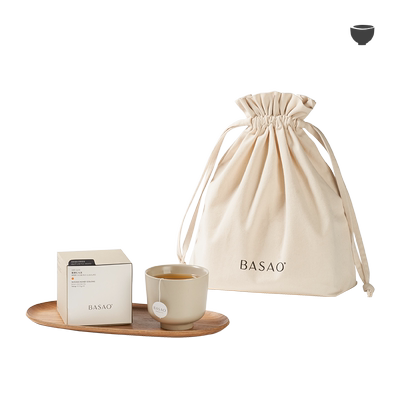 BASAO佰朔 红乌龙袋泡茶茶器双层杯旅行套组袋泡轻伴手礼